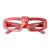 Ochelari led animatie petreceri, 3 moduri de iluminare, alimentare baterii culoare rosu MultiMark GlobalProd