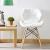Scaun bucatarie, cadru lemn natur, design scandinav, alb MultiMark GlobalProd