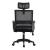 Scaun ergonomic de birou, cu tetiera, reglabil si rotativ, mesh MultiMark GlobalProd