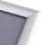 Rama click aluminiu, expunere afise si postere in format a0, colturi drepte, fixare orizontala sau verticala pe perete MultiMark GlobalProd
