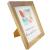 Rama foto enid 10x15 cm, design clasic, suport fixare birou, lemn natur MultiMark GlobalProd