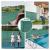 Plasa de umbrire, 10x10 metri, 70 g/mp, grad umbrire 70%, verde MultiMark GlobalProd