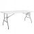 Copy of masa pliabila pentru camping sau gradina, tip valiza, 180x70x75 cm, cadru otel, alba MultiMark GlobalProd