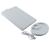 Oglinda cosmetica extensibila, 22 led-uri, zoom 2x 3x, buton touch, usb, alb MultiMark GlobalProd