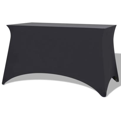 Huse elastice pentru masă, 2 buc, 120 x 60,5 x 74 cm, antracit GartenMobel Dekor
