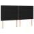 Pat box spring cu saltea, negru, 200x200 cm, textil GartenMobel Dekor