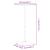 Masă bar exterior înălțime reglabilă Ø59,5x70/114,5 cm aluminiu GartenMobel Dekor