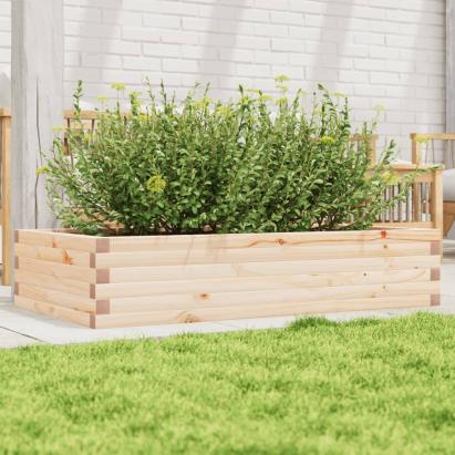 Jardinieră de grădină, 110x60x23 cm, lemn masiv de pin GartenMobel Dekor