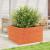 Jardinieră grădină, maro ceruit, 80x80x45,5 cm, lemn masiv pin GartenMobel Dekor