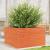 Jardinieră grădină, maro ceruit, 80x80x45,5 cm, lemn masiv pin GartenMobel Dekor