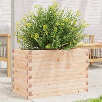 Jardinieră de grădină, 70x40x45,5 cm, lemn masiv de pin GartenMobel Dekor