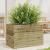 Jardinieră de grădină, 70x40x45,5 cm, lemn de pin impregnat GartenMobel Dekor