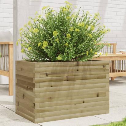 Jardinieră de grădină, 70x40x45,5 cm, lemn de pin impregnat GartenMobel Dekor