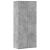 Pantofar, gri beton, 80 x 39 x 178 cm, PAL GartenMobel Dekor