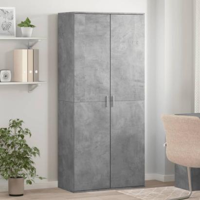 Pantofar, gri beton, 80 x 39 x 178 cm, PAL GartenMobel Dekor