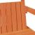 Set pat bancă cu acoperiș maro ceruit 90x190 cm lemn masiv pin GartenMobel Dekor