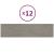 Panouri de perete 12 buc. gri deschis 60x15 cm catifea 1,08 m² GartenMobel Dekor