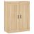Dulap TV pe perete stejar sonoma, 69,5x34x90 cm, lemn prelucrat GartenMobel Dekor