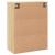 Dulap TV pe perete stejar sonoma, 69,5x34x90 cm, lemn prelucrat GartenMobel Dekor