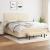 Pat box spring cu saltea, crem, 160x200 cm, material textil GartenMobel Dekor