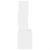 Set mobilier de baie, 3 piese, alb, lemn compozit GartenMobel Dekor