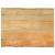Blat masă cu margini naturale, 70x60x2,5 cm, lemn masiv mango GartenMobel Dekor