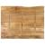 Blat masă cu margini naturale, 90x80x2,5 cm, lemn masiv mango GartenMobel Dekor
