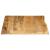Blat masă cu margini naturale, 90x80x2,5 cm, lemn masiv mango GartenMobel Dekor
