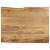 Blat masă cu margini naturale, 100x80x2,5 cm, lemn masiv mango GartenMobel Dekor