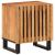 Noptiere, 2 buc., 40x33x46 cm, lemn masiv de acacia GartenMobel Dekor