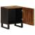 Noptiere, 2 buc., 40x33x46 cm, lemn masiv reciclat GartenMobel Dekor
