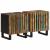 Noptiere, 2 buc., 40x33x46 cm, lemn masiv reciclat GartenMobel Dekor