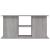 Suport acvariu, gri sonoma, 121x41x58 cm, lemn prelucrat GartenMobel Dekor