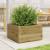 Jardinieră de grădină, 40x40x23 cm, lemn de pin impregnat GartenMobel Dekor