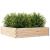 Jardinieră de grădină, 100x100x23 cm, lemn masiv de pin GartenMobel Dekor