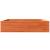 Jardinieră de grădină, maro ceruit, 100x100x23cm lemn masiv pin GartenMobel Dekor