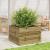 Jardinieră de grădină, 70x70x45,5 cm, lemn de pin impregnat GartenMobel Dekor
