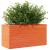 Jardinieră grădină, maro ceruit, 90x40x45,5 cm, lemn masiv pin GartenMobel Dekor