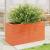 Jardinieră grădină, maro ceruit, 90x40x45,5 cm, lemn masiv pin GartenMobel Dekor