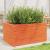Jardinieră grădină, maro ceruit, 90x60x45,5 cm, lemn masiv pin GartenMobel Dekor