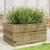 Jardinieră de grădină, 90x60x45,5 cm, lemn de pin impregnat GartenMobel Dekor