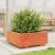 Jardinieră grădină, maro ceruit, 60x60x26,5 cm, lemn masiv pin GartenMobel Dekor