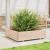 Jardinieră de grădină, 90x90x26,5 cm, lemn masiv de pin GartenMobel Dekor
