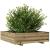 Jardinieră de grădină, 90x90x26,5 cm, lemn de pin impregnat GartenMobel Dekor