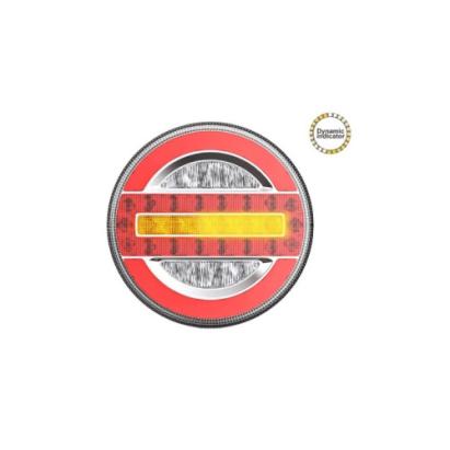 Lampa stop rotunda camion LED cu semnalizare dinamica 12-24V Cod: SL-5020 Automotive TrustedCars
