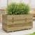 Jardinieră de grădină, 90x40x49,5 cm, lemn de pin impregnat GartenMobel Dekor