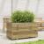 Jardinieră de grădină, 90x40x49,5 cm, lemn de pin impregnat GartenMobel Dekor