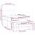 Pat box spring cu saltea, negru, 80x200 cm, catifea GartenMobel Dekor