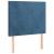 Pat box spring cu saltea, albastru închis, 90x190 cm, catifea   GartenMobel Dekor