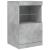 Dulap cu lumini LED, gri beton, 162x37x67 cm GartenMobel Dekor